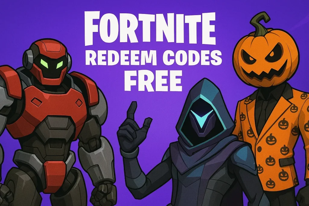 Free Fortnite Redeem Codes