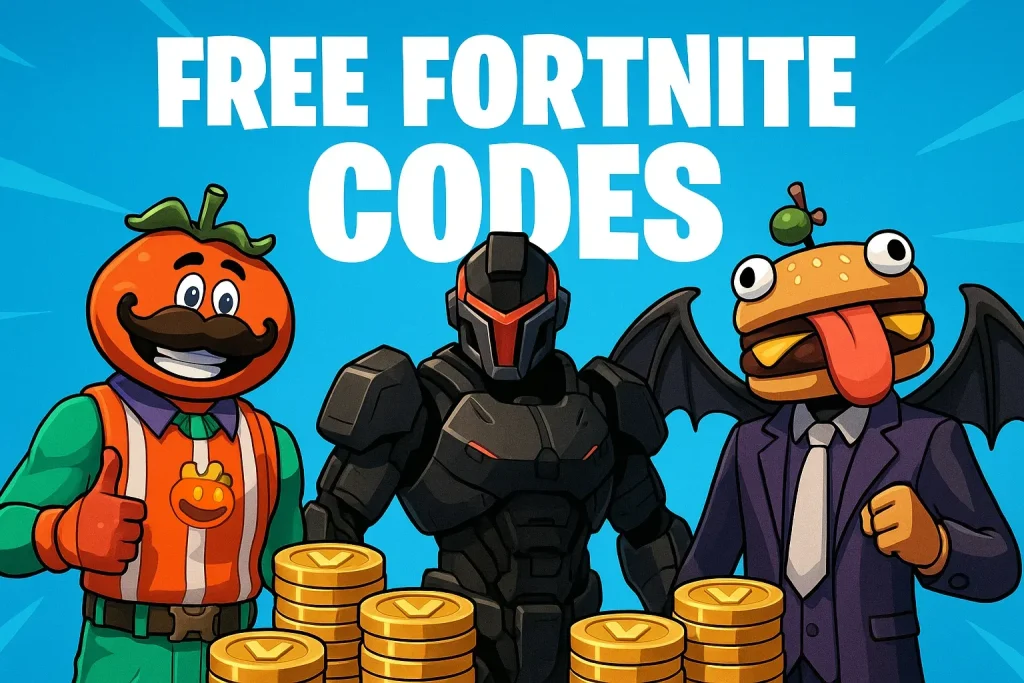 free Fortnite codes