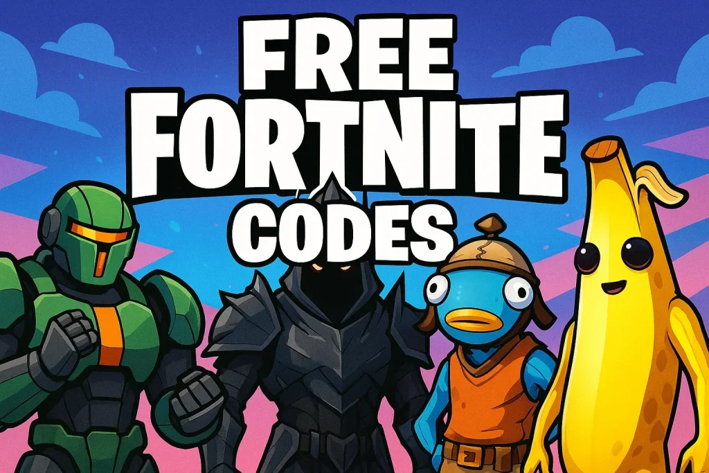 free Fortnite codes