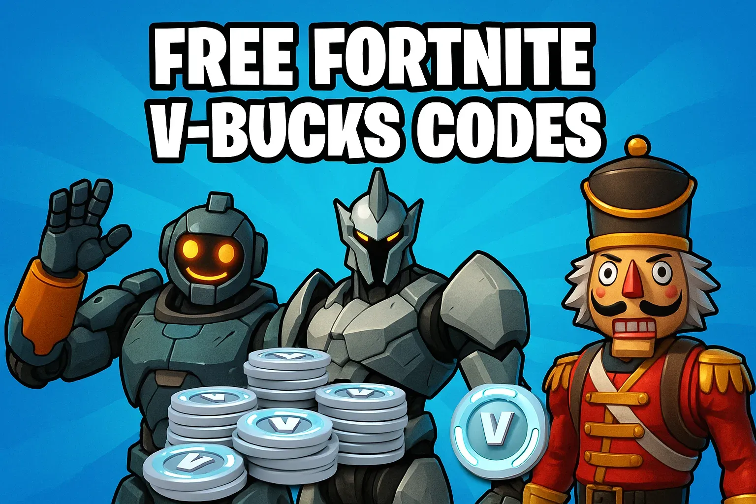 Free Fortnite V-Bucks Codes