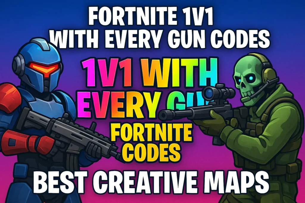 Fortnite 1v1 With Every Gun Codes